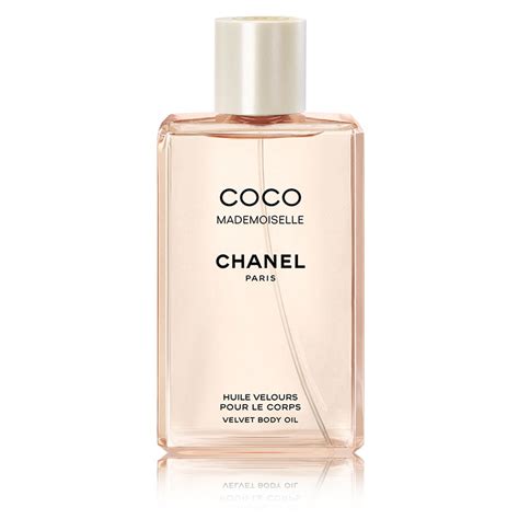 coco chanel velvet body oil